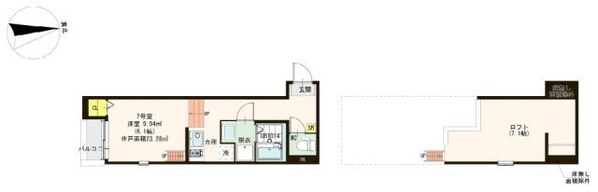 柴島駅 徒歩4分 2階の物件間取画像